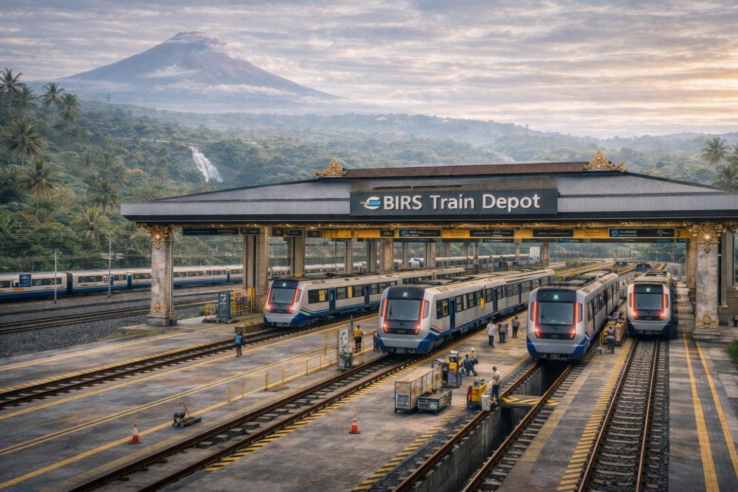 Jakarta International Nearshore Airport rendering