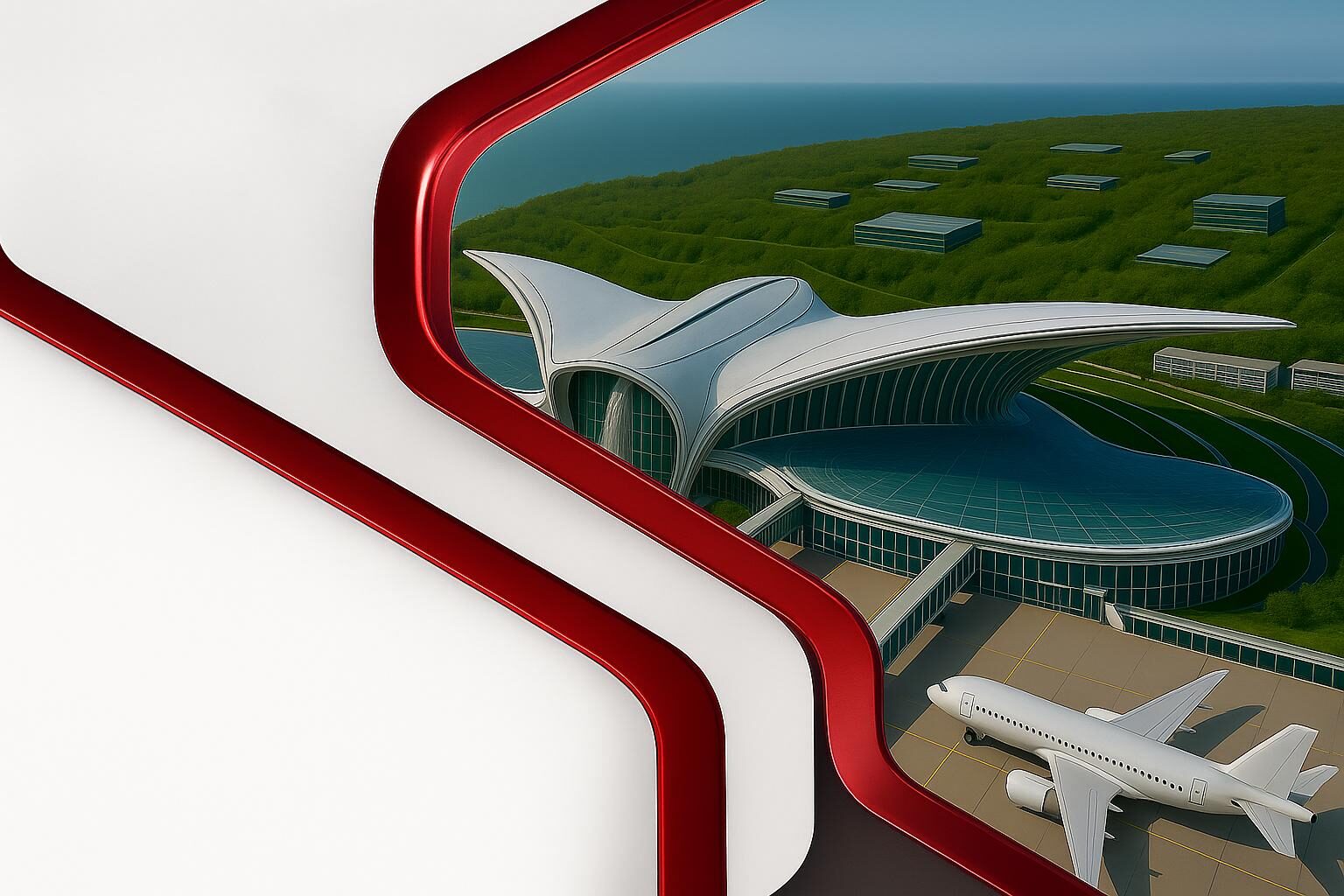 North Bali International Airport rendering