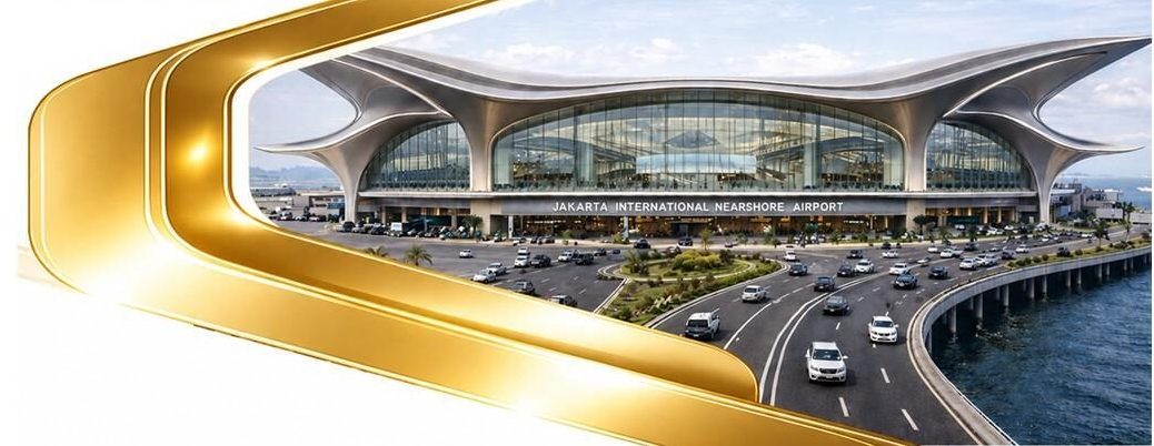 Jakarta International Nearshore Airport rendering