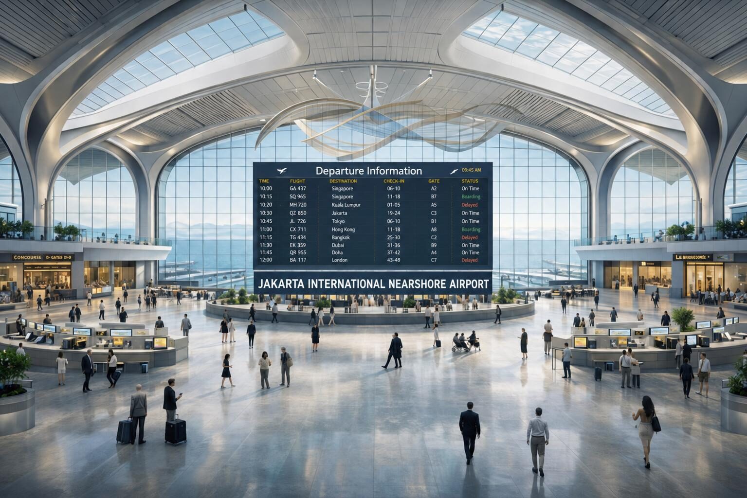 JINSA grand departure hall
