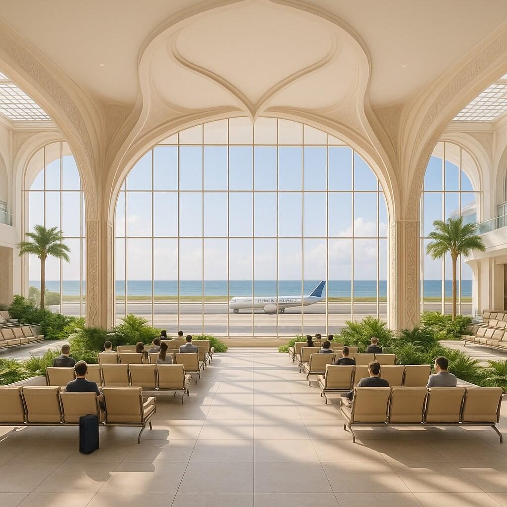 NBIA passenger garden lounge