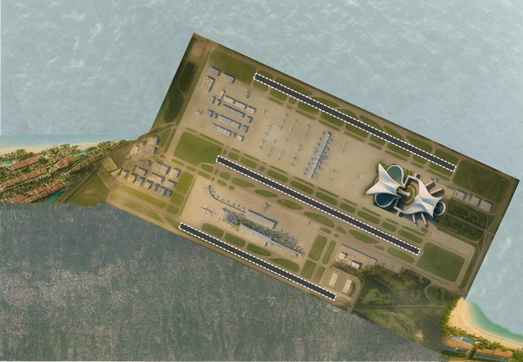 NBIA airport layout plan